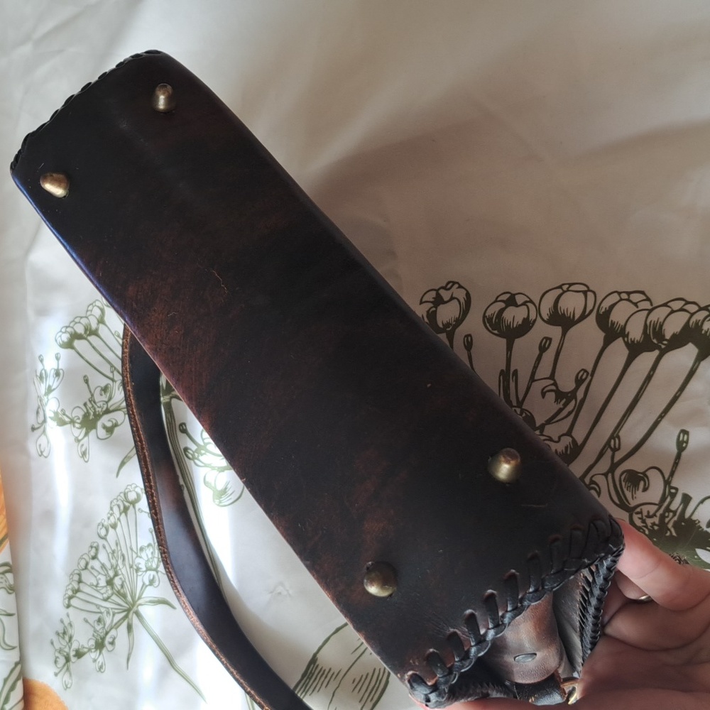 Handmade leather bag - Picture 3 of 9